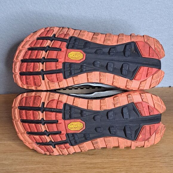 Altra Olympus 4 Trail Running Shoes Women 8.5 Vibram Megagrip Lightweight Blue - Picture 7 of 14